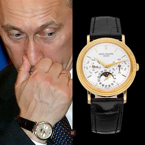 vladimir putin watch|putin patek philippe.